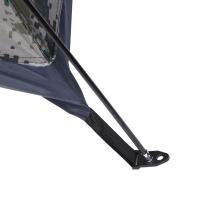 Carpa De Camping Para Una Persona Resistente Al Viento Disponible Para Pesca Y Escalada Carpa De Lona Camuflada De Doble Capa - details 4