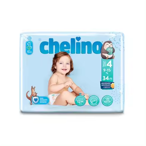 CHELINO PAÑAL TALLA 4 - 34 UNIDADES - 1