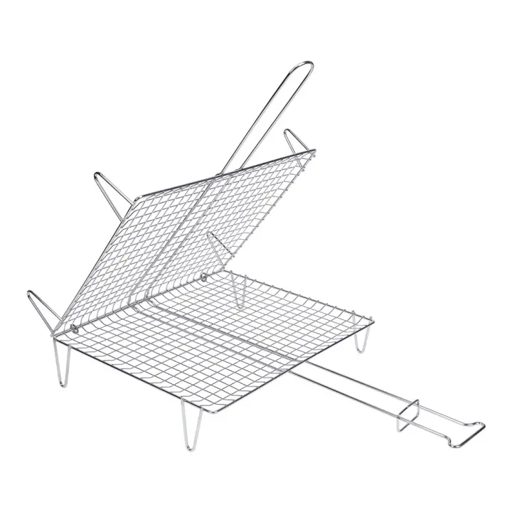 parrilla doble para pescado 30x35cm sauvic - 1