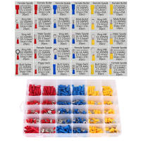 Kit De Conectores De Cable Aislados 280/480PCS Terminales De Arruga Para Electrónica Kit De Crimpado De Alambres Variados - details 10