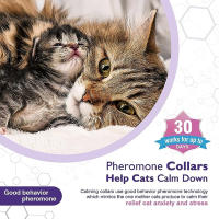 Collar De Feliway Para Perros Y Gatos 3/4 Piezas Alivia El Ansiedad Ajustable Y Cómodo Para Puppies Kitten Grandes Mascotas Accesorios Para Animales De Compañía - details 6