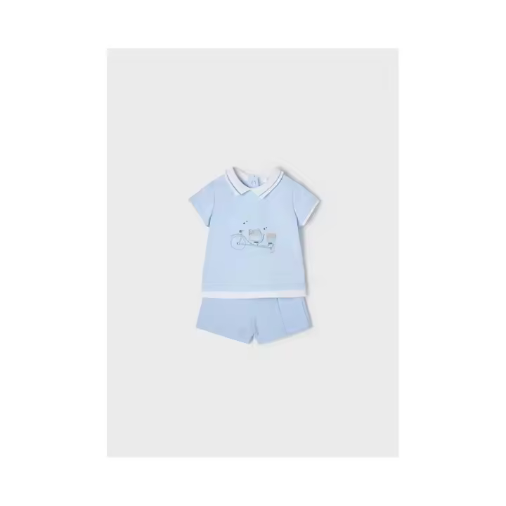 Conjunto pantalón corto bebé de Mayoral - 1