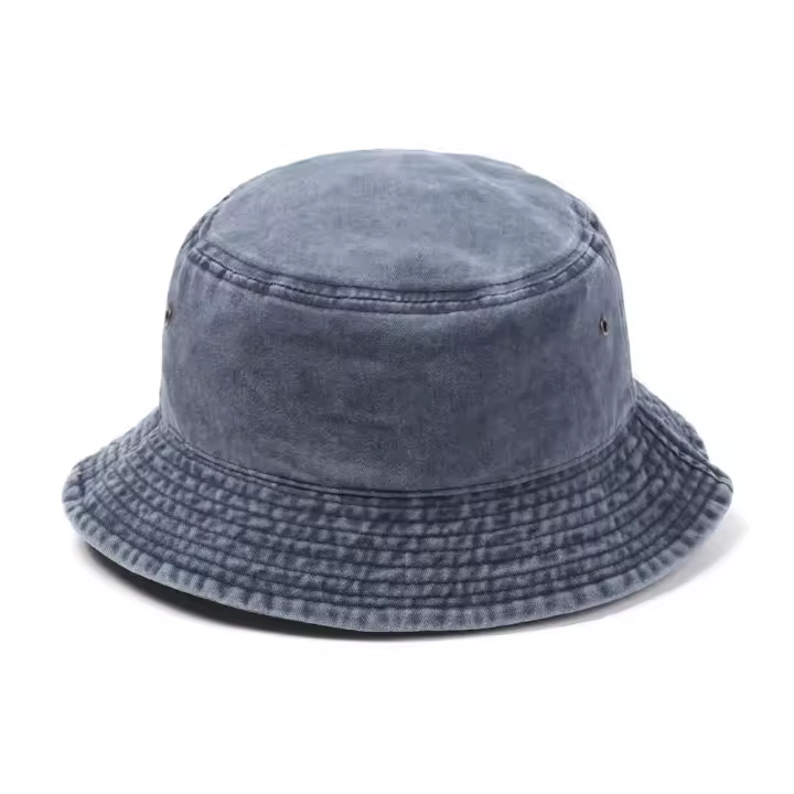 Gorro De Buho De Lino Lavado Amplio Para Verano Sombreros De Playa Y Pesca Unisex Tallas Para Adultos Y Niños 12 Colores - 1