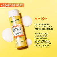 GARNIER | Vitamina C Líquido Iluminador Cosmética facial 120ML - details 2