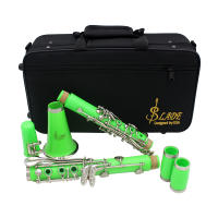 SLADE Clarinete Bb De 17 Teclas En Bakelite Instrumento De Viento Profesional Con Caja Y Fibras Musical Partes De Instrumento - details 10