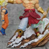 Figura De Acción Dragon Ball 20cm Brolly Vs Son Goku Anime Muscle Super Saiyan Doble Modo Colección Ornamento Juguetes Para Adolescentes Y Adultos - details 13