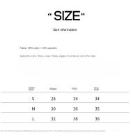 Pantalones De Yoga De Cintura Alta Sin Costuras Tres Cuartos Levantamiento De Caderas Para Mujer Fitness Running Shorts Deportivos - details 3
