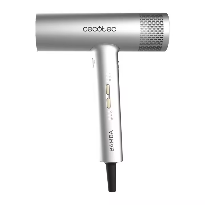 Bamba IoniCare RockStar Aluminum Secador de pelo con motor digital, 2000 W, 105000 rpm y tecnología de iones - 1
