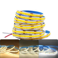Tira De LED COB Flexible 5M 12V Con 320 Diodos Luz Lineal Dimmable Para Decoración De Habitaciones No Impermeable Con Chip SANAN - details 1