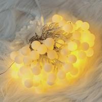 Luces De Cadena De Bolas LED 13M Para Exterior Luces De Navidad Guirnalda De Lámparas De Jardín Decoración De Fiesta Y Boda Color Calido Y Frío Incluye Bombillas - details 1