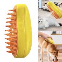 Cepillo De Vapor Para Gatos Y Perros Eléctrico 3 En 1 Cepillo Flotante Para Pelos Encrudos Cepillo De Peluquería Para Mascotas - details 13