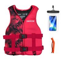 Chaleco salvavidas para adultos, salvavidas para Kayak, Surf, Jet Ski, lanchas, balsa de rescate, barco, Wakeboard, pesca, natación, rescate a la deriva - details 2