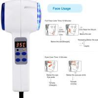 Massajeador Facial Multifuncional De Luz Azul Con Doble Cabeza Para Masaje Y Levantamiento De Piel Antiarrugas Y Rejuvenecimiento - details 6