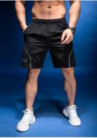 Shorts De Entrenamiento Para Hombre Fitness Running Baloncesto Quick-Drying Transpirable Pantalones Cinco Puntos De Musculación Casual - details 1