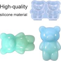 Molde De Silicona Para Joyería DIY Epoxy Resina Con Diseño De Oso Y Muñeca Set-up 3D Lindo Molde De Resina Para Creaciones Artísticas - details 7