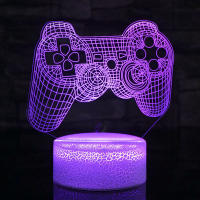 Luz Nocturna 3D De Fútbol Característica De Messi USB Blanco Control Remoto 16 Colores Regalo Para Fanáticos Cumpleaños - details 2
