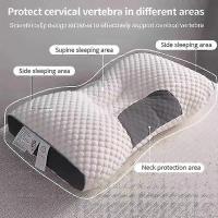 Cervical Orthopedic Neck Pillow Help Sleep And Protect The Pillow Neck Household Soybean Fiber Spa Massage Pillow For Sleeping - details 1