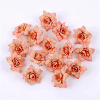 10/20Pcs Flores Artificiales De Seda Rosa 4CM Para Decoración De Hogar Bodas DIY Guirnalda De Navidad Accesorios De Regalo - details 23