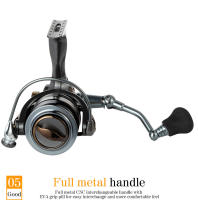 Carrete De Pesca DEUKIO Serie 2000 3000 5000 Con Ratio De Mezcla 7.1:1 6.7:1 Potencia Máxima De Arrastre 18lbs Spool De Aluminio Aviso De Pesca Para Aguas Dulces - details 8