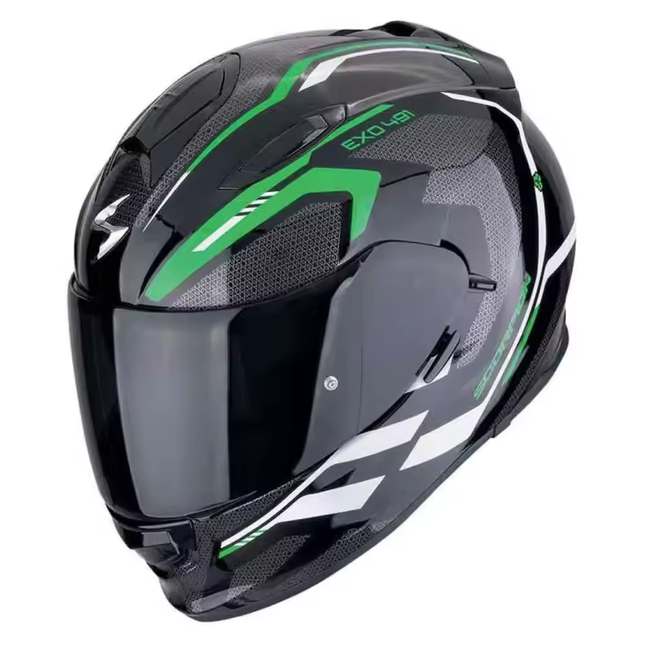Scorpion Casco Integral Exo-491 Kripta Negro Adulto - 1
