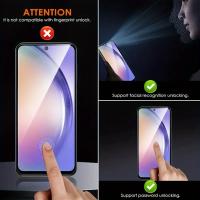 2Pcs Protector De Pantalla De Vidrio Templado Anti-Spy Para Samsung Galaxy A06 A13 A15 A16 A25 A26 A36 A23 A32 A35 A41 A55 A56 Anti-Scratch Anti-Shatter - details 7