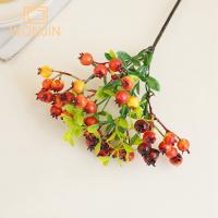Decoración De Mesa Para Hogar Y Boda Flores Artificiales De Bayas Y Frutas Falsas Para Navidad Y Decoración De Fiestas - details 9