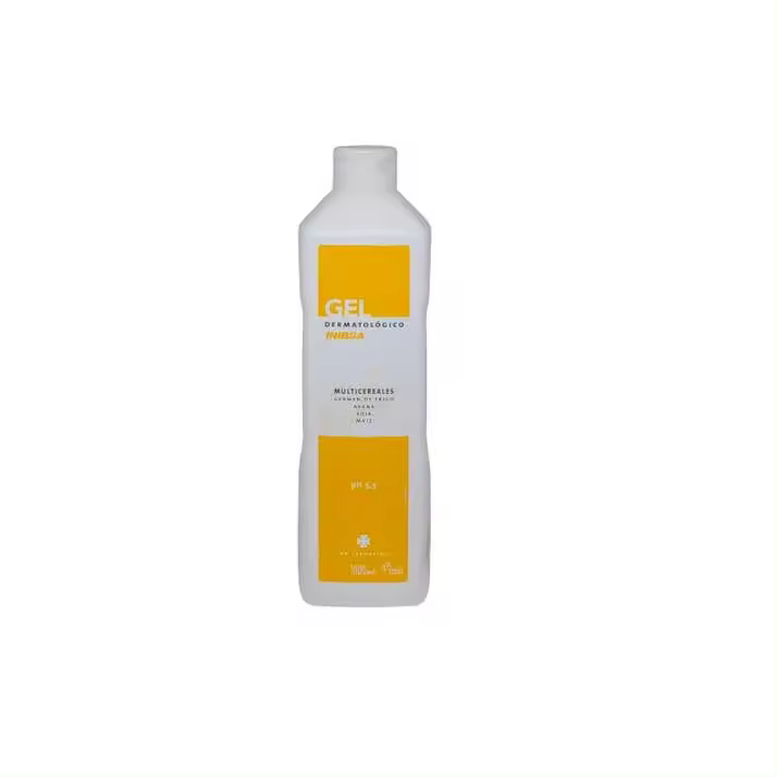 Gel Dermatológico Inibsa Multicereales 1000 Ml para Pieles Sensibles - 1