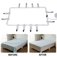 Clip De Seda Para Cama 12 Piezas Ajustable Elástico Soporte De Ropa De Cama Accesorios De Cama Mantener Ordenado - details 2