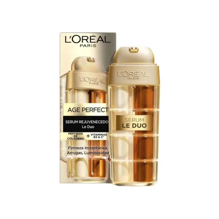 LOREAL AGE PERFECT LE DUO SERUN REJUVENECEDOR 30 ML - 1
