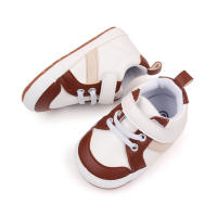 Zapatos Casuales Para Bebés Anti-deslizantes Suaves De Cuero PU Y Suela De Algodón Para Niños Y Niñas BHM3009 Color Marrón/Rojo/Negro Tallas 11/12/13 - details 6
