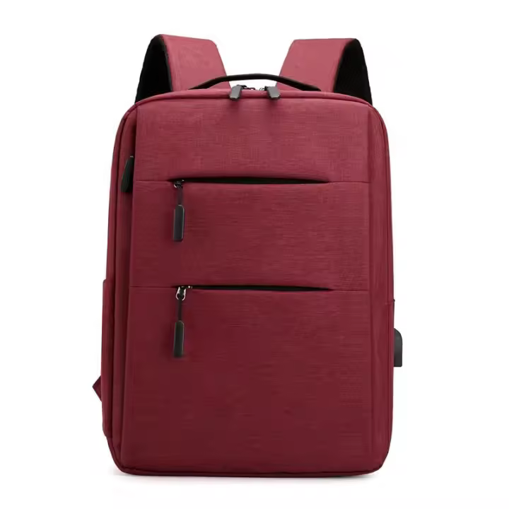 Mochipa de negocios de Doble neumático, color sólido con USB, Bolsa de orden simple - 1