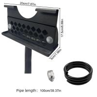 Embudo para depósito de grasa, drenaje de grasa para barbacoa, escurridor de grasa cerrado, accesorios de plancha extraíbles para parrillas de barbacoa, garantía de una cocción limpia mediante la recolección eficaz del exceso de aceite - details 0