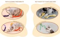 3pc, Juego De Cuerda Para Morder De Gato, Cuerda Para Moler Los Dientes De Gato, Juego Duradero De Limpieza Oral Para Gatos, Juego Masticable Para Gatos De Interior - details 1