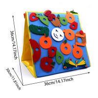 Juguete De Educación Montessori Para Niños Pequeños Caterpillar De Peluche Tablero De Historias Actividad De Preescolar Conocimiento Alimenticio Juguete De Educación Temprana - details 7