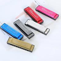 Harmonica Profesional Para Principiantes Con 10 Agujeros Y 20 Tonos En Color C Con Estuche Ideal Para Amantes De La Música Regalo De Navidad - details 0