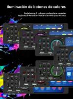 BQCC Radio De Coche 1 DIN 4 Pulgadas Bluetooth MP5 Colorido Con Luz USB TF Reproductor De Música Hands-Free Control Remoto Audio ISO - details 4