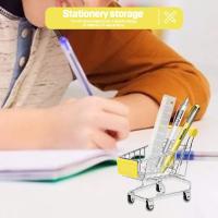 Nueva Mini Carro De Compras Creativo Para Niños Juguete De Artesanía Carro De Herramientas De Almacenamiento Soporte Para Juguetes Regalos Para Niños - details 18