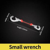 Juego De Llaves De Dos Manos Ajustable Multifuncional De Acero Al Carbono Para Tubería Universal Herramienta Manual De Grip - details 1