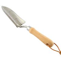 Juego de herraciones de Jardín Amazon Gardening, Pala pequeña en maçeta, Destripador de flores, inoxidable Maple - details 0