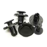 50pcs Clips De Automóvil 8mm Para Nissan Tirantes De Parachoques Puerta Panel De Panel Retenedor De Plástico Para Reparación De Coches - details 3