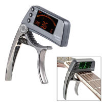 TCapo20 Multifuncional 2-en-1 Capó De Guitarra De Aleación De Aluminio Con Pantalla LCD Para Guitarra Acústica Folk Electrónica - details 1