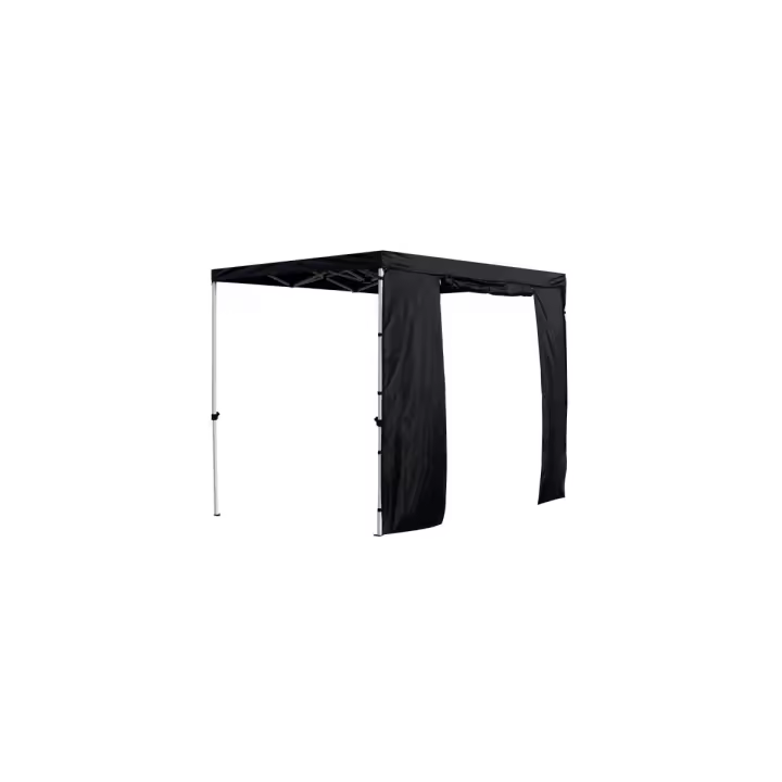 Lateral con Puerta 2 Metros Master - Negro - 1