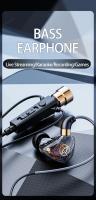 Auriculares Deportivos HiFi Con Micrófono Intra-Auricular Estéreo Bass Para Gaming Y Karaoke 3.5mm Type C Control De Volumen - details 0