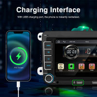 Radio De Coche HD 7" 2 Din Con Video RDS Airplay CarPlay Android Auto Estéreo Para Volkswagen Seat Skoda Passat Golf Polo - details 11