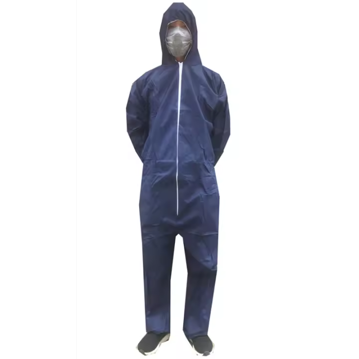 Traje De Seguridad Desechable Protección Isolación Breathable Antipolvo Para Pintura Y Trabajo Overall Laboral Unisex - 1