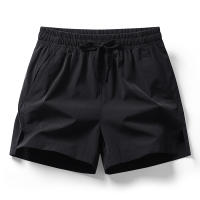 Shorts De Verano De Seda Helada Para Hombres Pantalones Deportivos Tres Partes Secado Rápido Running Fitness Elasticos Shorts De Baloncesto - details 3