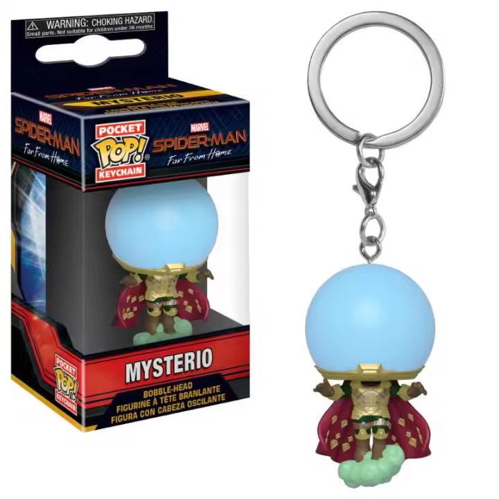 Llavero Funko Pocket POP! Marvel Spider-man - Far From Home Mysterio Raíz MERCHAN-STORE Llaveros Funko - 1