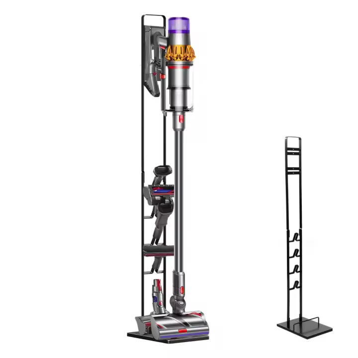 MAGIC SELECT Soporte Aspiradora Dyson V15 V12 V11 V10 V8 V7 V6 y Xiaomi DC58/ DC59/ DC62/ DC74 - Organizador de Accesorios y Estación de Carga. Metálico y Resistente. - 1