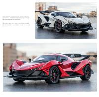 Coche De Deportes De Acción Intensa Emozione Apollo IE a Escala 1:24 Con Sonido Y Luz Juguete De Carreras Para Niños Material Metálico Sin Batería - details 11