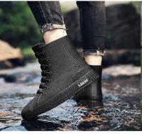 Botas De Lluvia Para Hombre Cuatro Estaciones Media Calf Altura Material Superior PVC Antideslizantes Y Impermeables Para Pesca Al Aire Libre Y Cocina - details 18